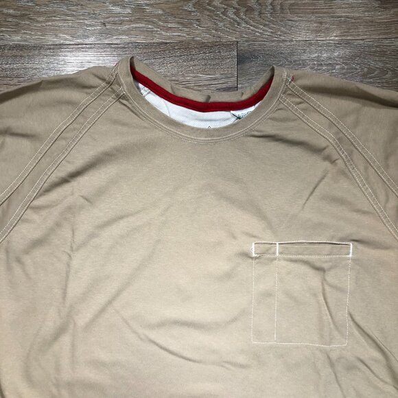 Bulwark FR Shirt Mens 3XL Long Sleeve Flame Resistant Workwear iQ Series Pocket - Picture 4 of 7